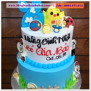 Bánh Sinh Nhật Con Gà Tuổi Dậu - V03